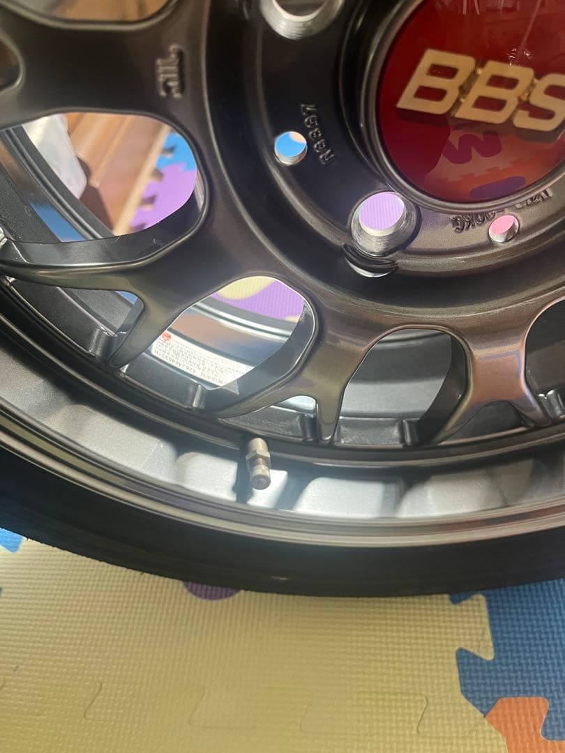 美品アルトワークス他BBS RG−F 15インチ アルミホイールセット