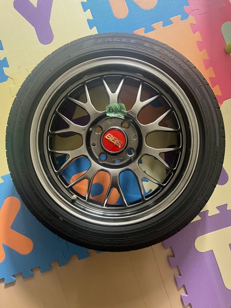 美品アルトワークス他BBS RG−F 15インチ アルミホイールセット