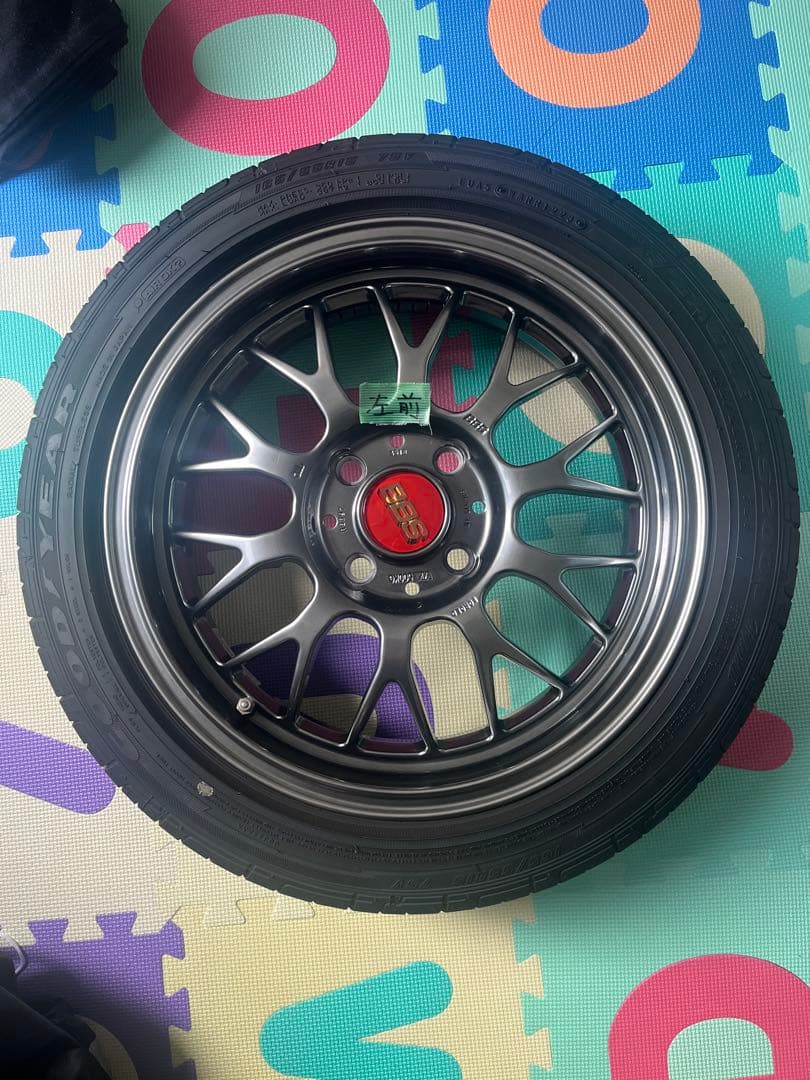 美品アルトワークス他BBS RG−F 15インチ アルミホイールセット