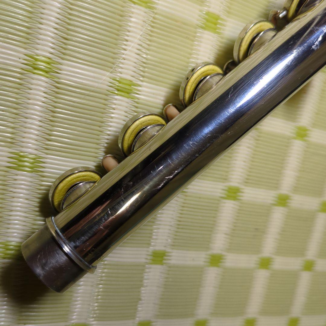 ヤマハフルート本体 YFL-211Ⅱ ケース・バッグ・掃除棒付き