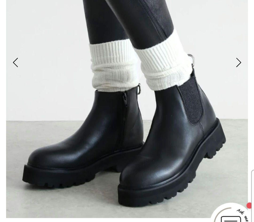 虹心様 CLOVE ブラック ブーツ サイズ38