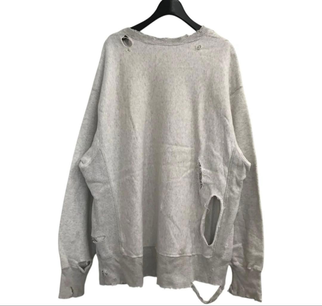 本日までANCELLM CRASHCREWNECKSWEAT SHIRTサイズ1