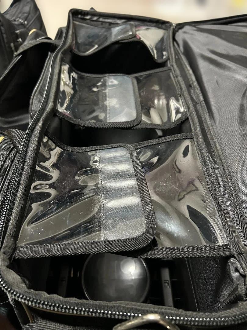 3個用 ボウリングバッグ Brunswick ブランズウィック ゴールド程度良