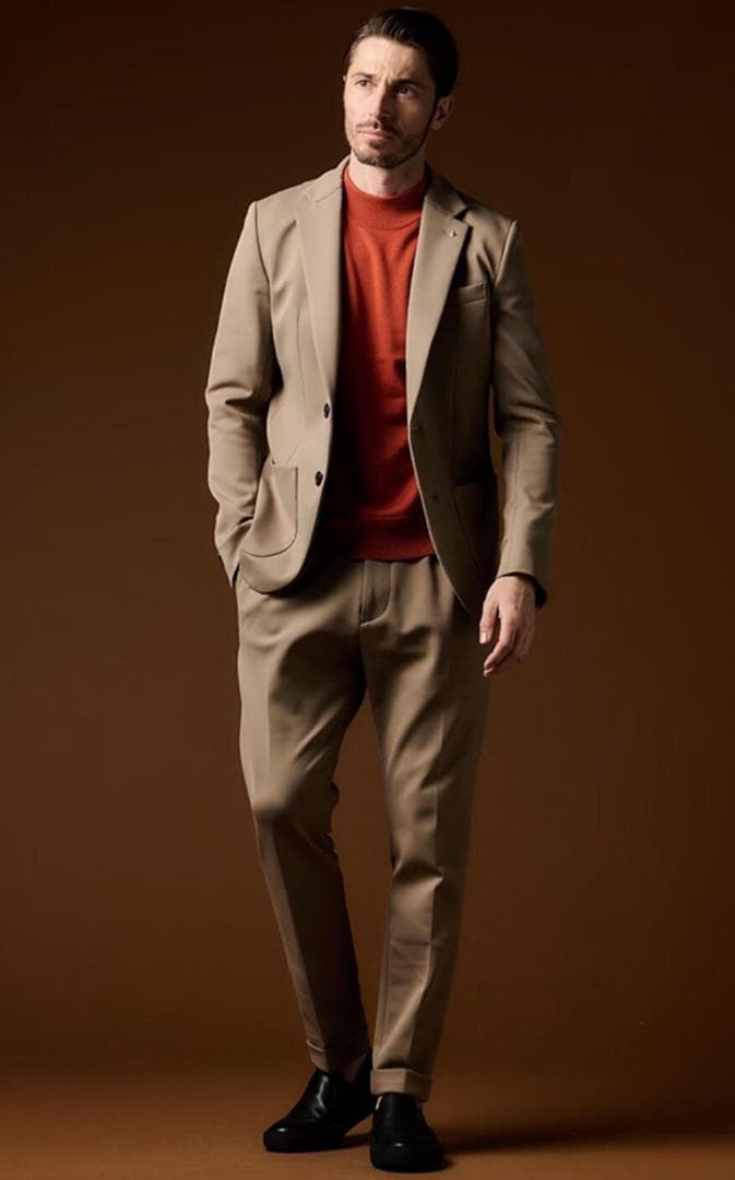 サイズL【新品】1PIU1UGUALE3 トラベルスラックスパンツ