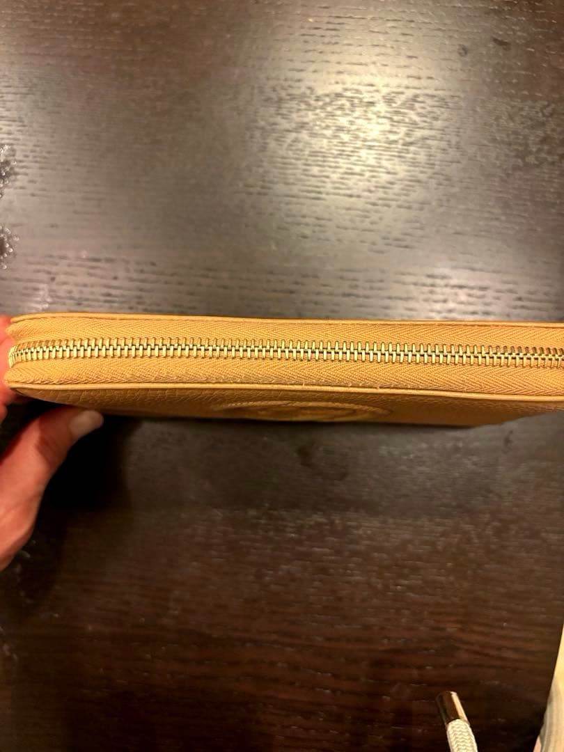 正規品　美品　グッチ財布　グッチ長財布　グッチインターロッキングG レザー