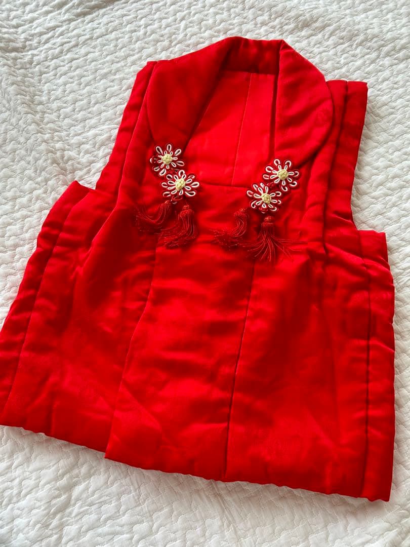 七五三セット　3歳　女の子　絞り　着物　被布