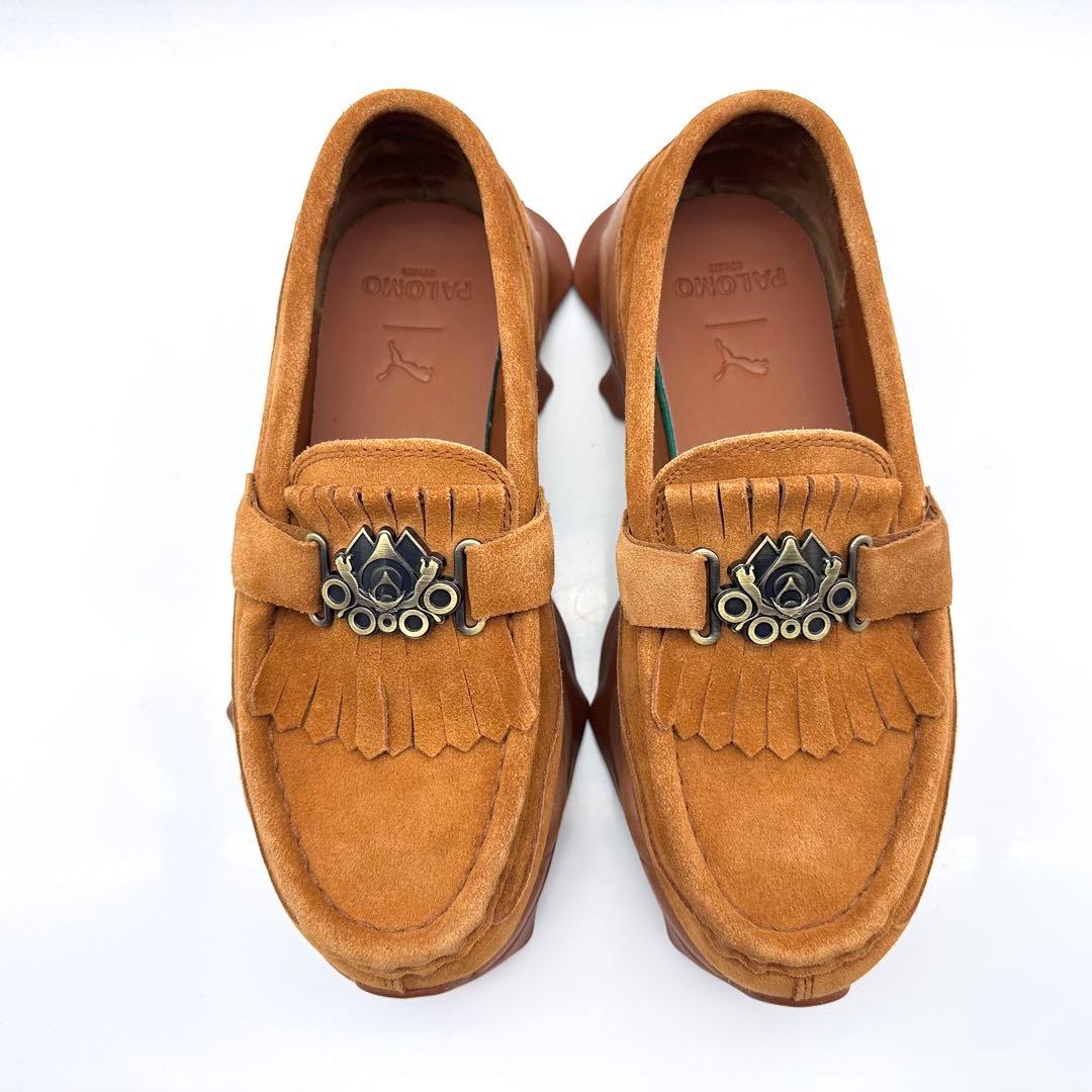 【極美品】プーマ ナイトフォックス パロモスペイン タッセル ローファー 厚底