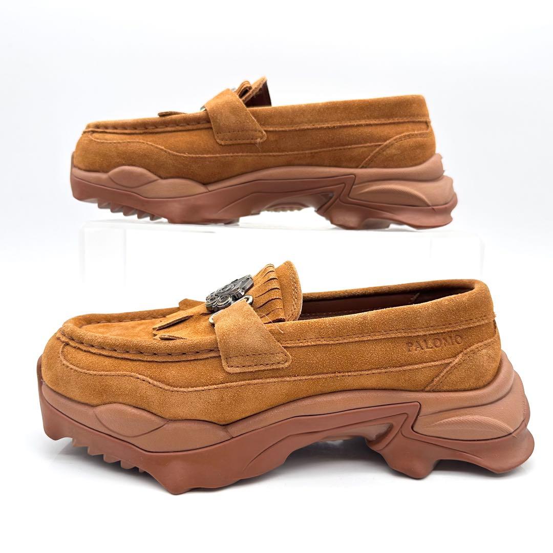 【極美品】プーマ ナイトフォックス パロモスペイン タッセル ローファー 厚底