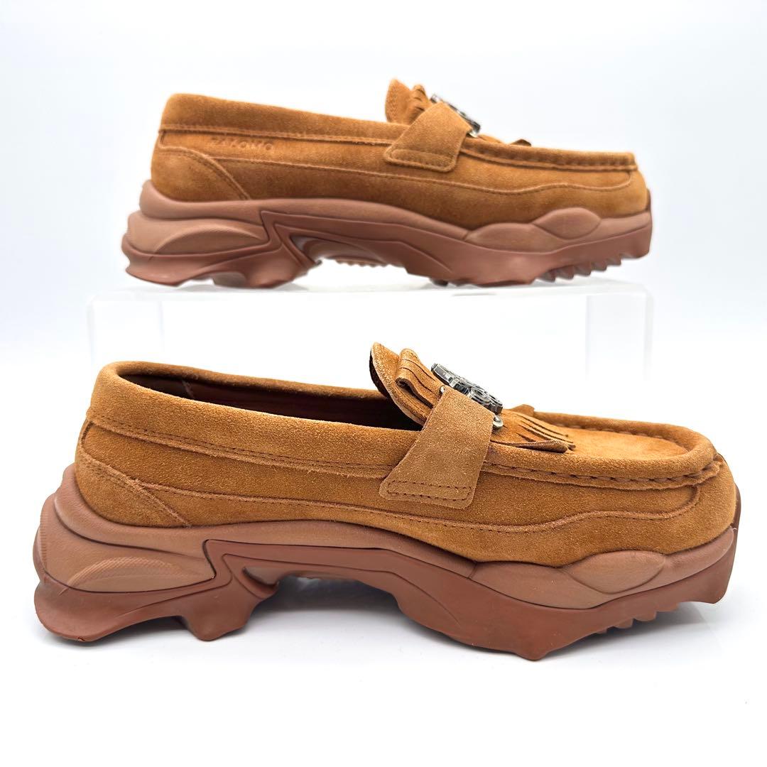 【極美品】プーマ ナイトフォックス パロモスペイン タッセル ローファー 厚底