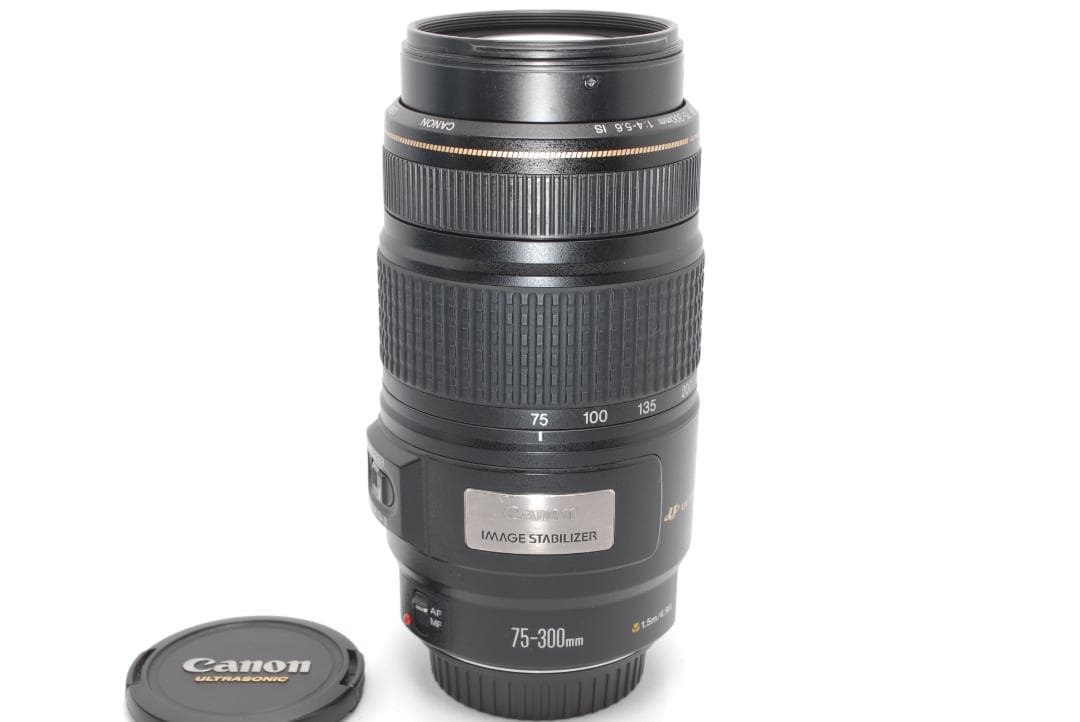 ✨Canon EF75-300mm IS USM✨望遠レンズ✨美品✨手ぶれ補正✨