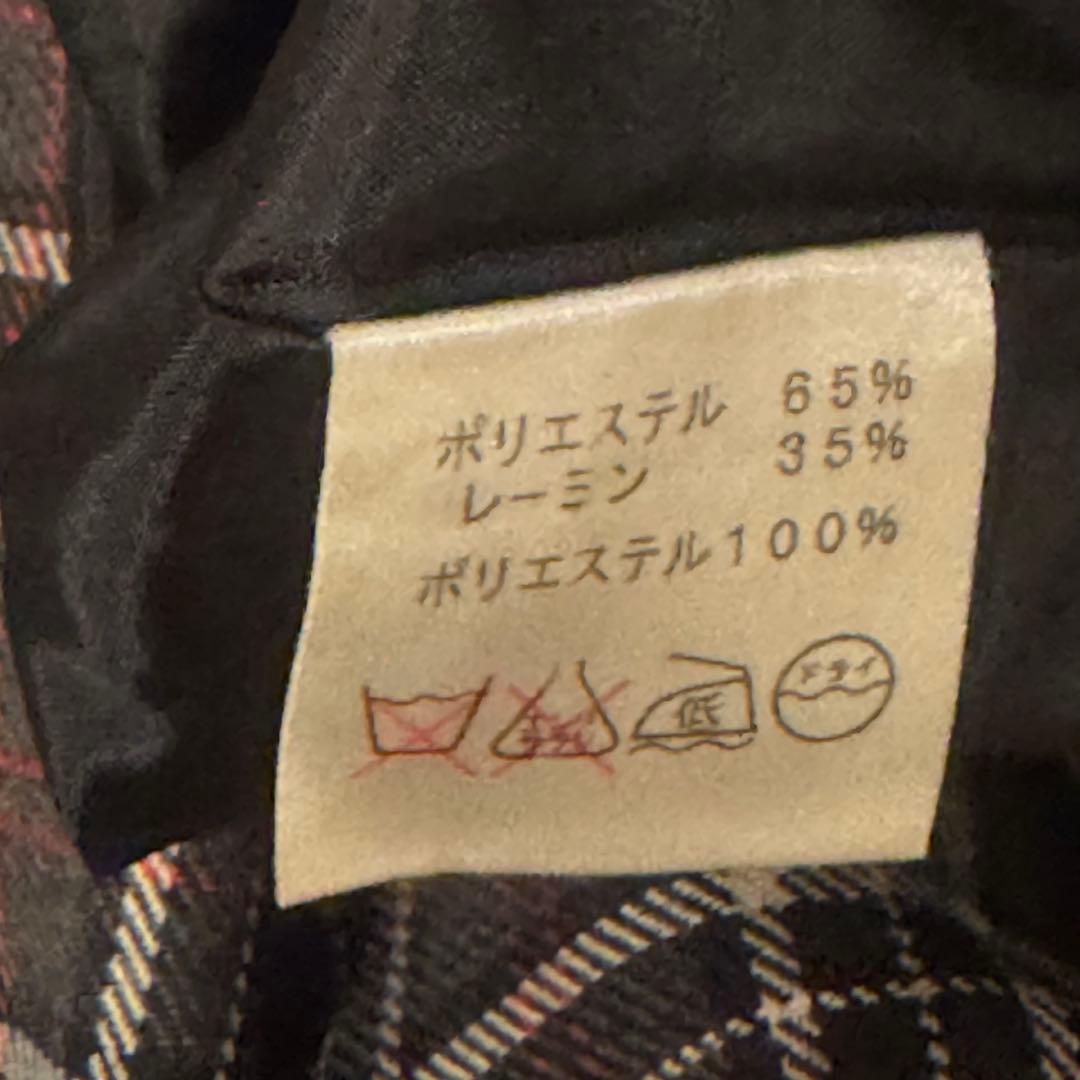 美品セット！ベイビーの秋冬タータンチェックのドレス＆ベッドドレス