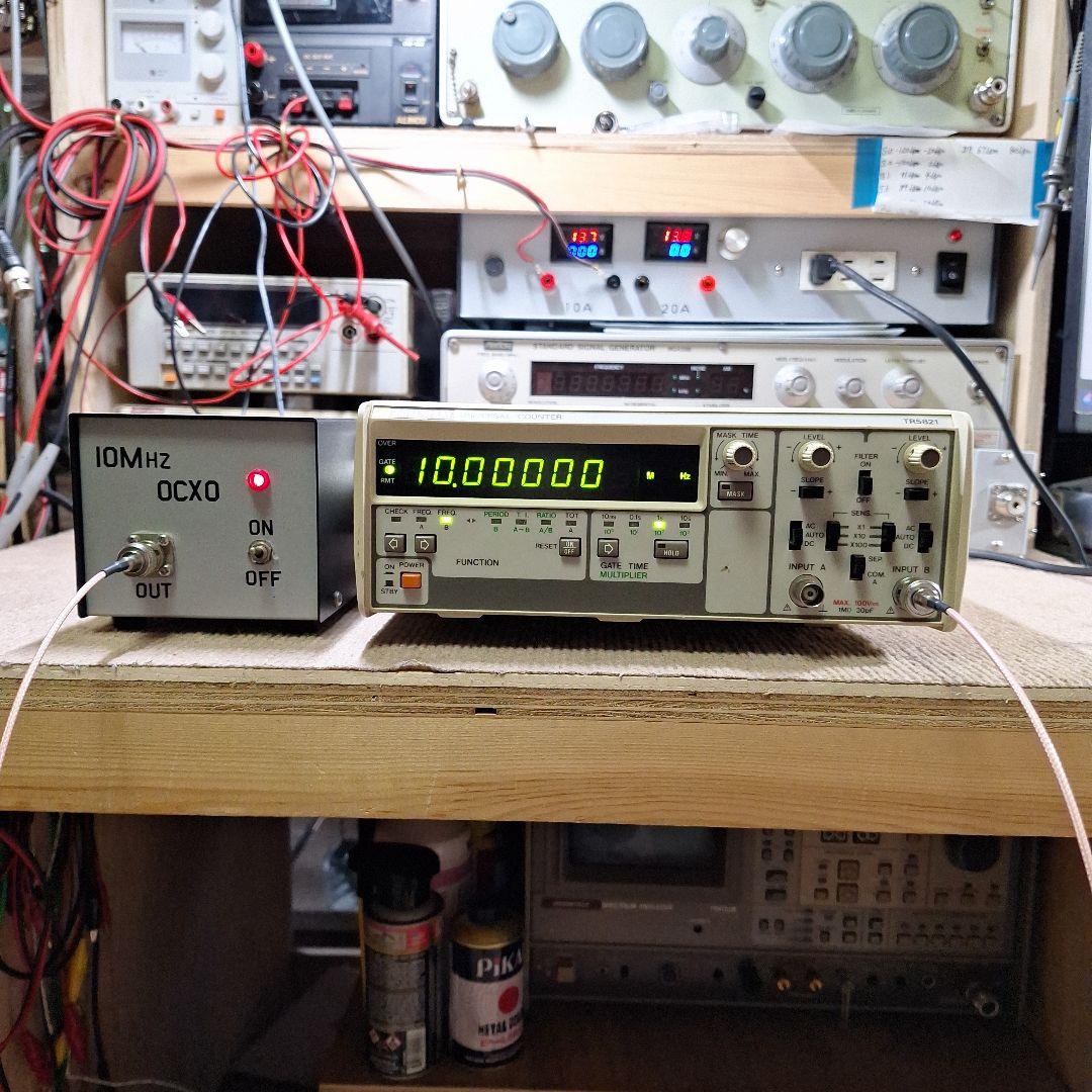 アドバンテスト　TR5821 周波数カウンター