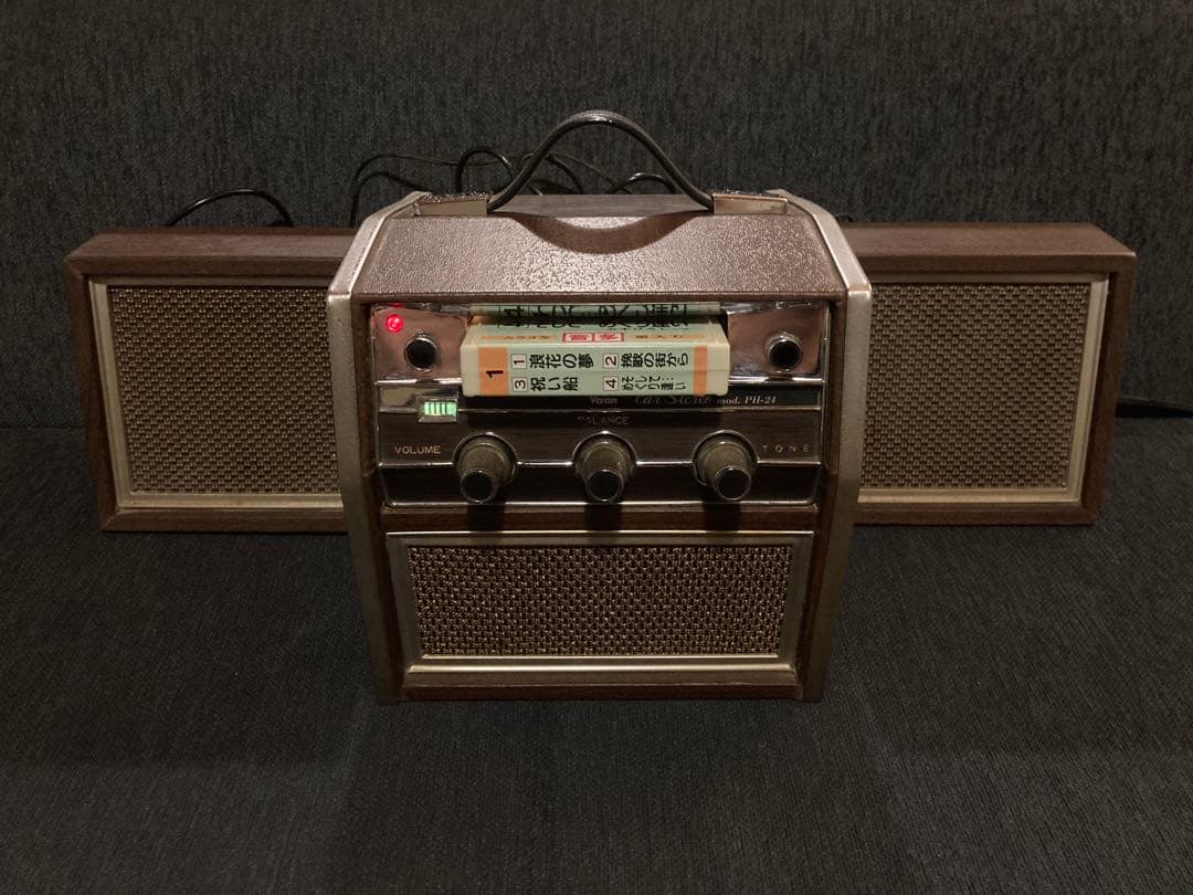 レトロ Vaan 8トラック 8トラ ポータブル プレーヤー ステレオ デッキ