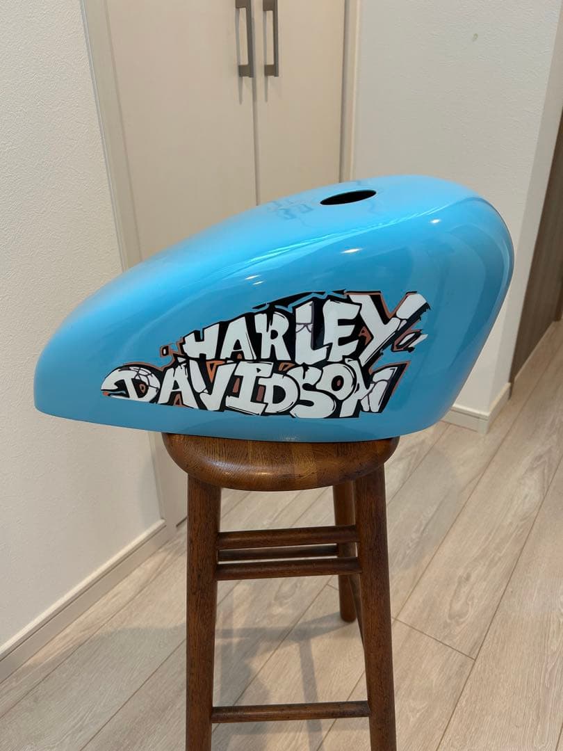 【希少デザイン】サイモンカスタム　タンクカバー　ハーレー　アイアン系