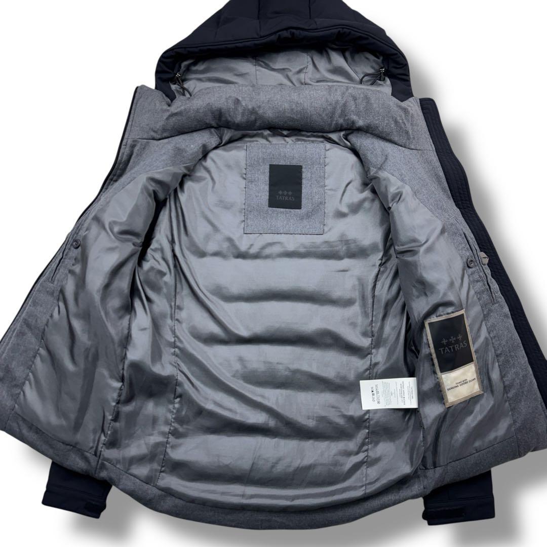 タトラス SPIAZZO ダウンジャケット ハイブリッド 切替 2way 01