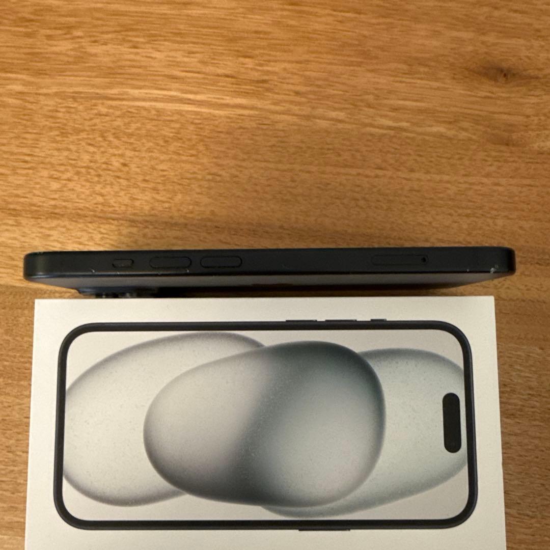 iPhone 15 ブラック 128GB SIMフリー版 Apple Care+