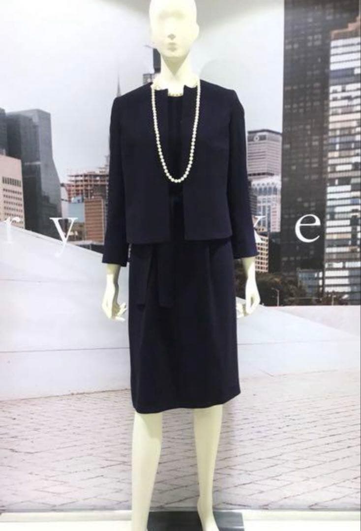 Rin　セオリーリュクスtheoryluxeネイビーセットアップ38