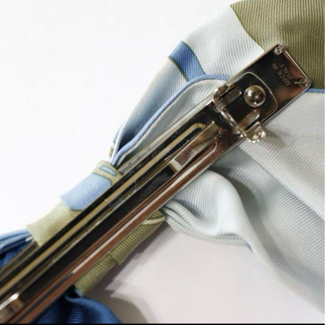 エルメス　HERMES リボンバレッタ　髪飾り