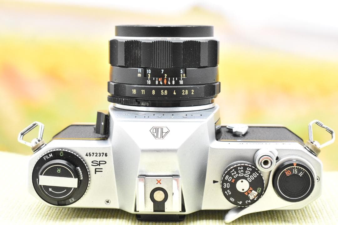 【整備済】 PENTAX SPF SPOTMATIC F + 55mm F2