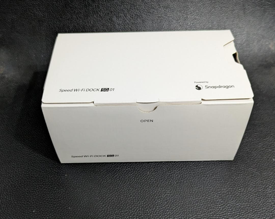 WIMAX Speed Wi-Fi DOCK 5G01 Black 新品