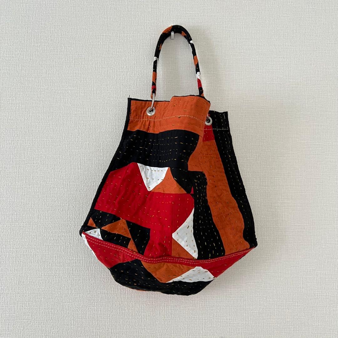 namai バック　ハンドメイド　刺子　刺繍