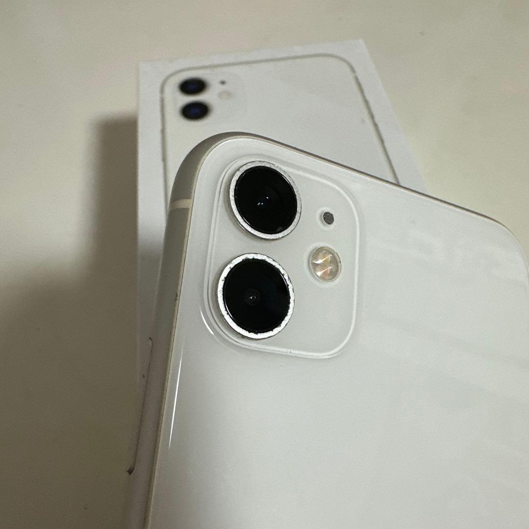 iPhone11 64GB バッテリー100% ホワイト