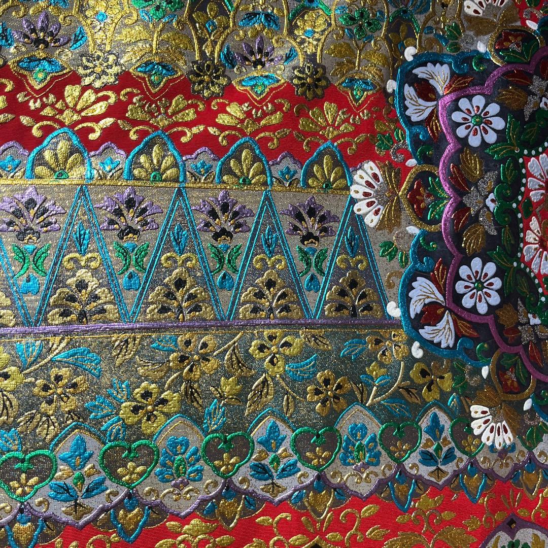 ⭐︎⭐︎ 佐 ⭐︎⭐︎打掛　色打掛　正絹　総金彩　秋山章