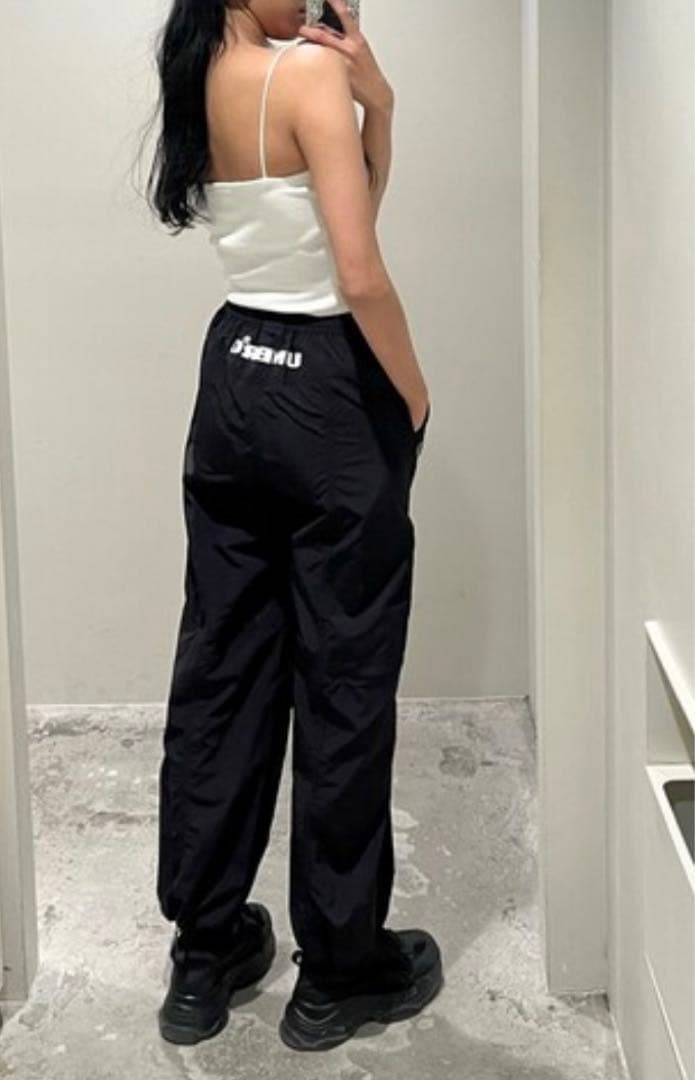 UMBRO×EMODA★サイドスリットナイロンパンツ★エモダ★y2k