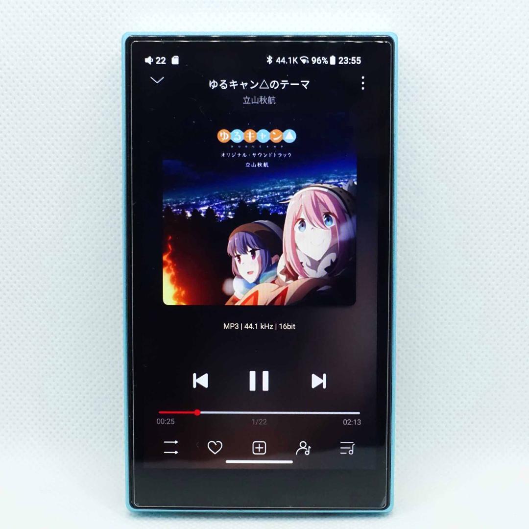 【動作確認済・美品】Fiio JM21 ブルー　純正ケース（別売品）付
