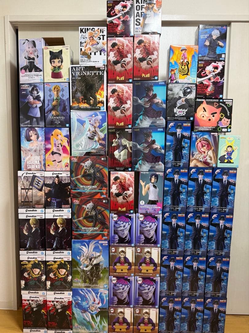 【全60点】アニメフィギュア まとめ売り レゼ・ハンターハンター・ワンピース