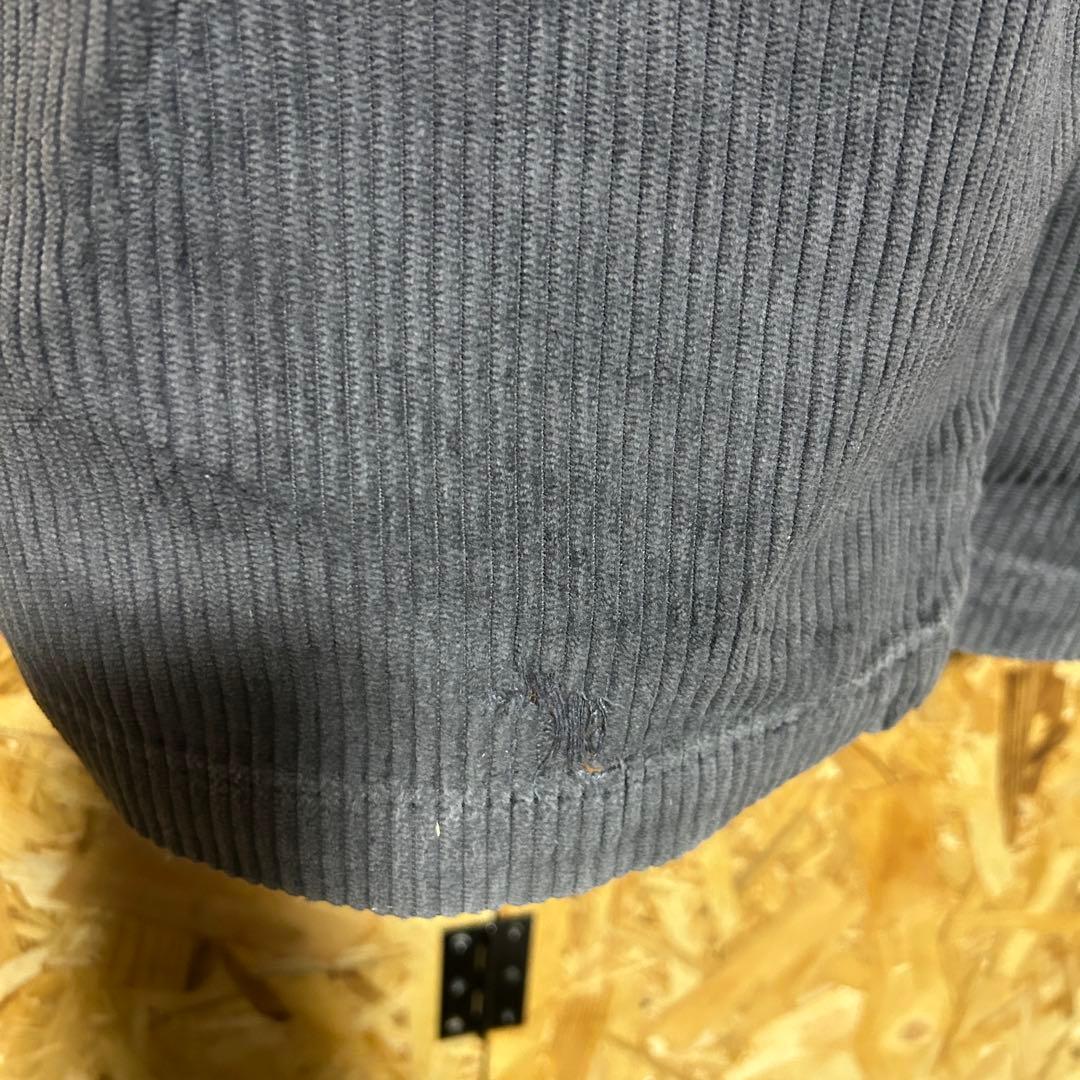 levi's silver tab コーデュロイ W36 グレー 太畝 バギー