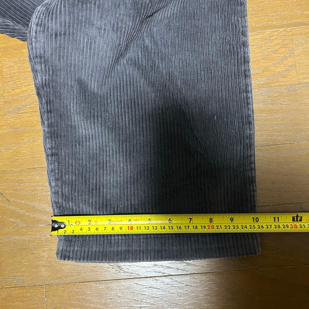 levi's silver tab コーデュロイ W36 グレー 太畝 バギー
