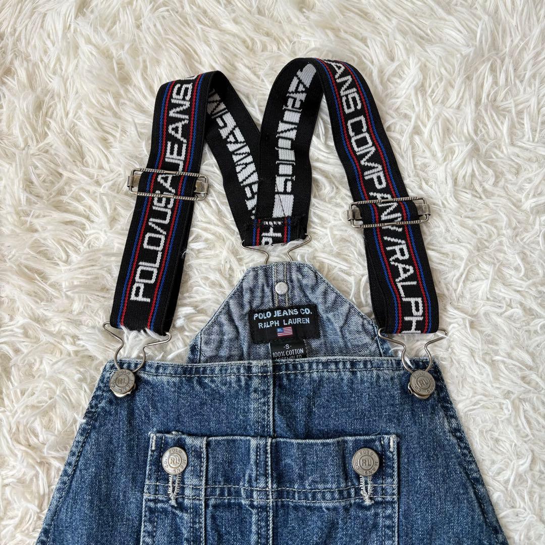 美品 90's Polo Jeans ポロジーンズ オーバーオール　メキシコ製