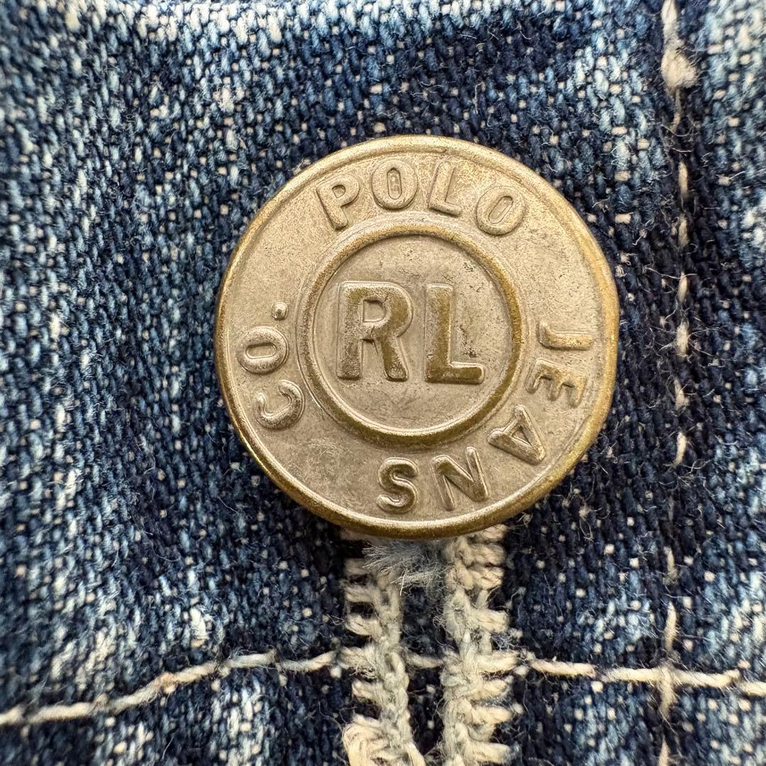 美品 90's Polo Jeans ポロジーンズ オーバーオール　メキシコ製