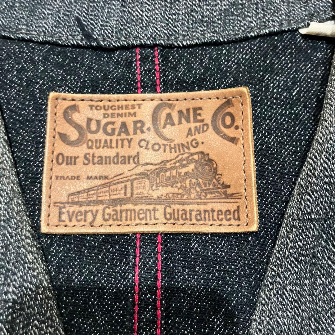 SUGER CANE 廃盤 ワークベスト グレー