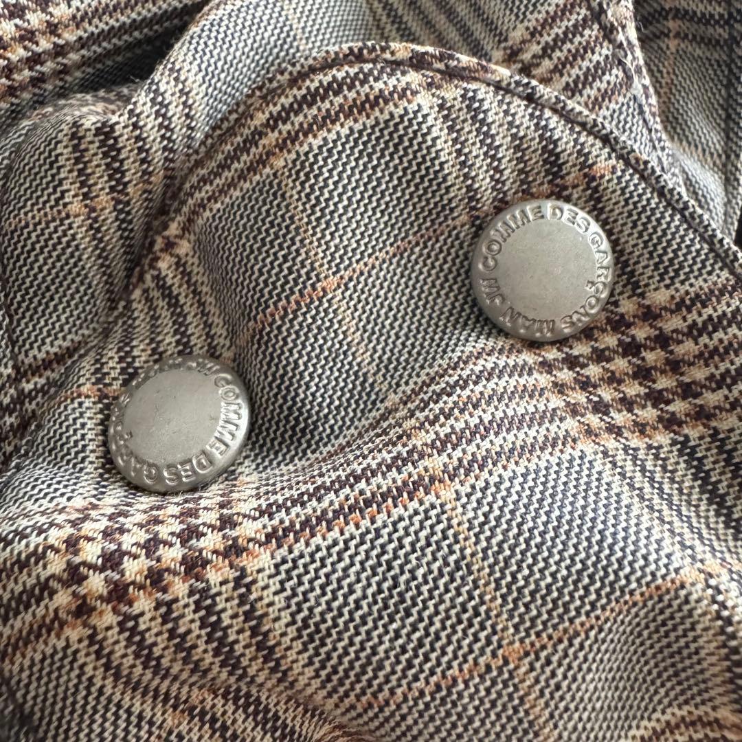 【ジュンヤワタナベマン】AD2009 ジャケット フード　エルボーパッチ　XS