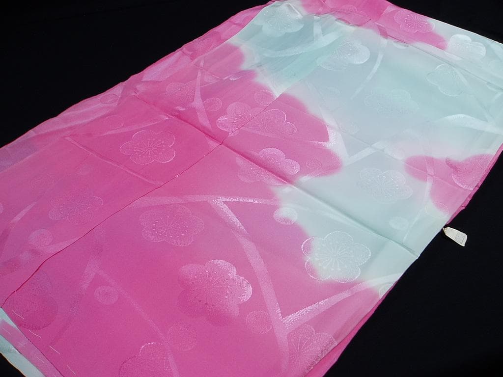 【hirotan】25◆全て正絹未使用未仕立て品長襦袢振袖用等16点!