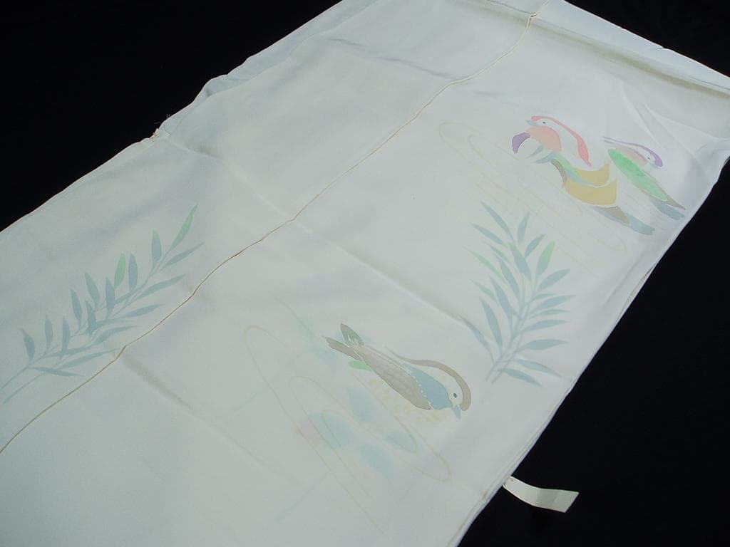 【hirotan】25◆全て正絹未使用未仕立て品長襦袢振袖用等16点!