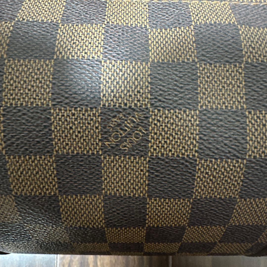 【美品】ルイヴィトン パピヨン30 ダミエ ポーチ付き