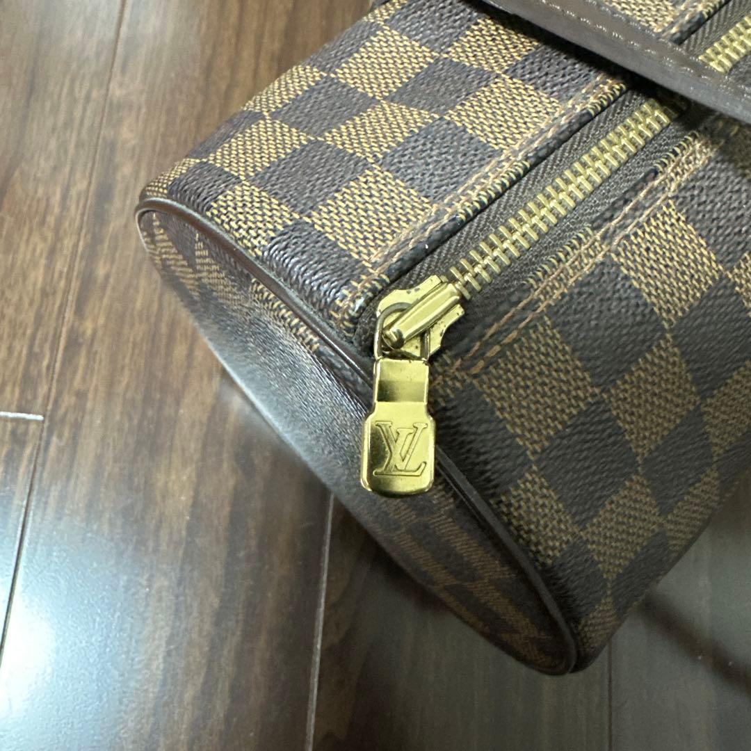 【美品】ルイヴィトン パピヨン30 ダミエ ポーチ付き