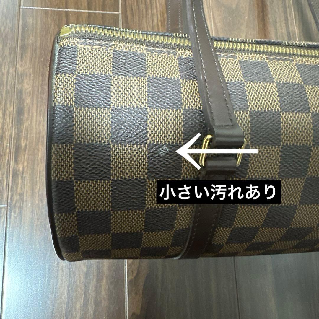 【美品】ルイヴィトン パピヨン30 ダミエ ポーチ付き