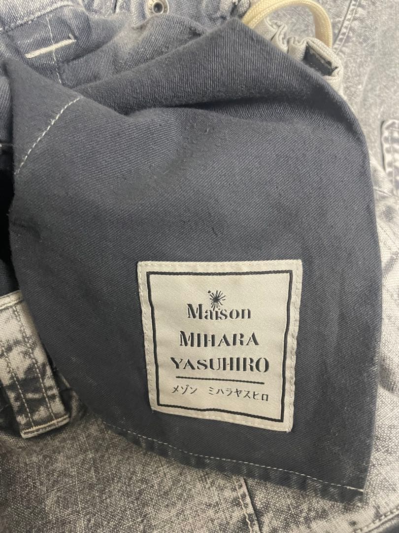 メゾンミハラヤスヒロ 24AW コットンミリタリーパンツ