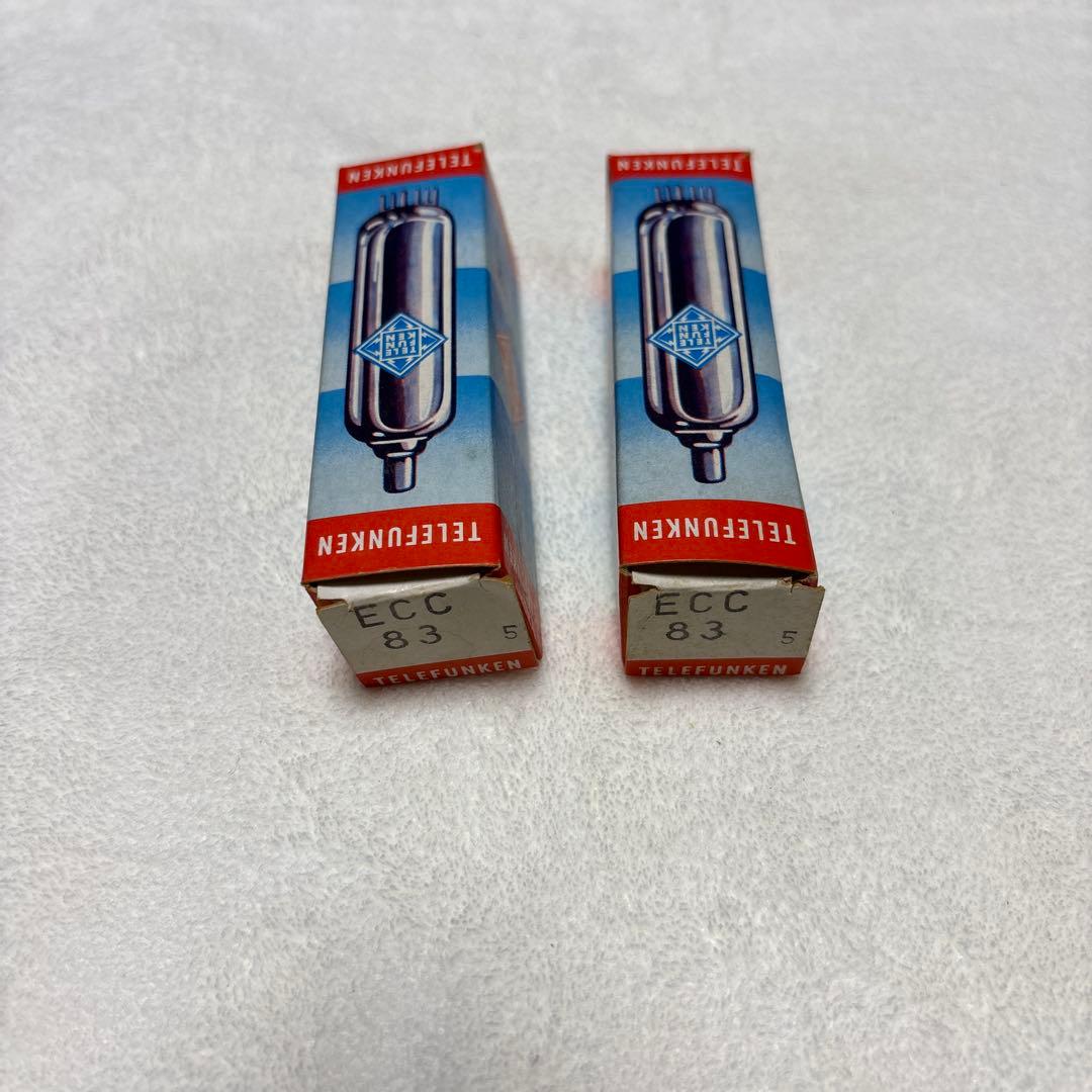 Telefunken ECC83 真空管 2個セット