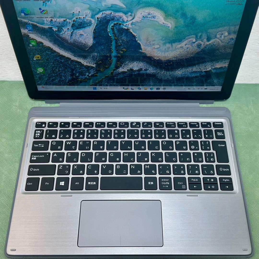 Windowsタブレット本体 DELL Latitude 7200 2-in-1 i7-8665U 16GB