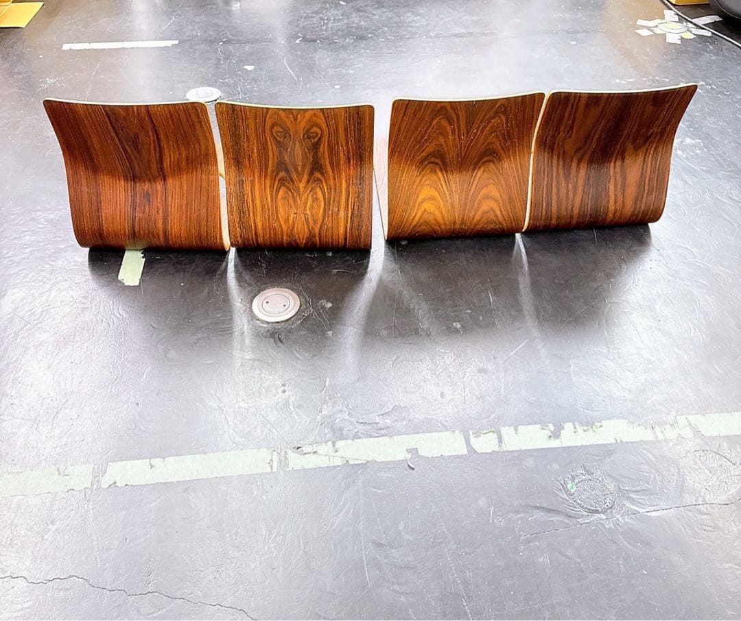 12SAM21 Tendo 天童木工 座椅子 4点 家具 現状品