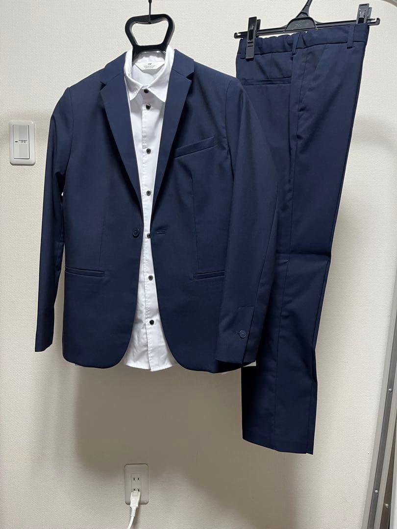 ZARA セットアップ　ネイビー　サイズ13-14 164cm 美品