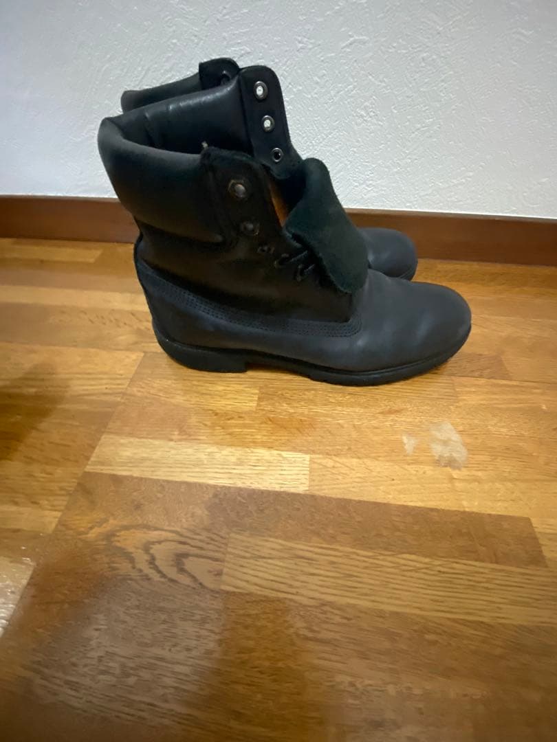 Timberland プレミアムブーツ　黒 最終値下げ