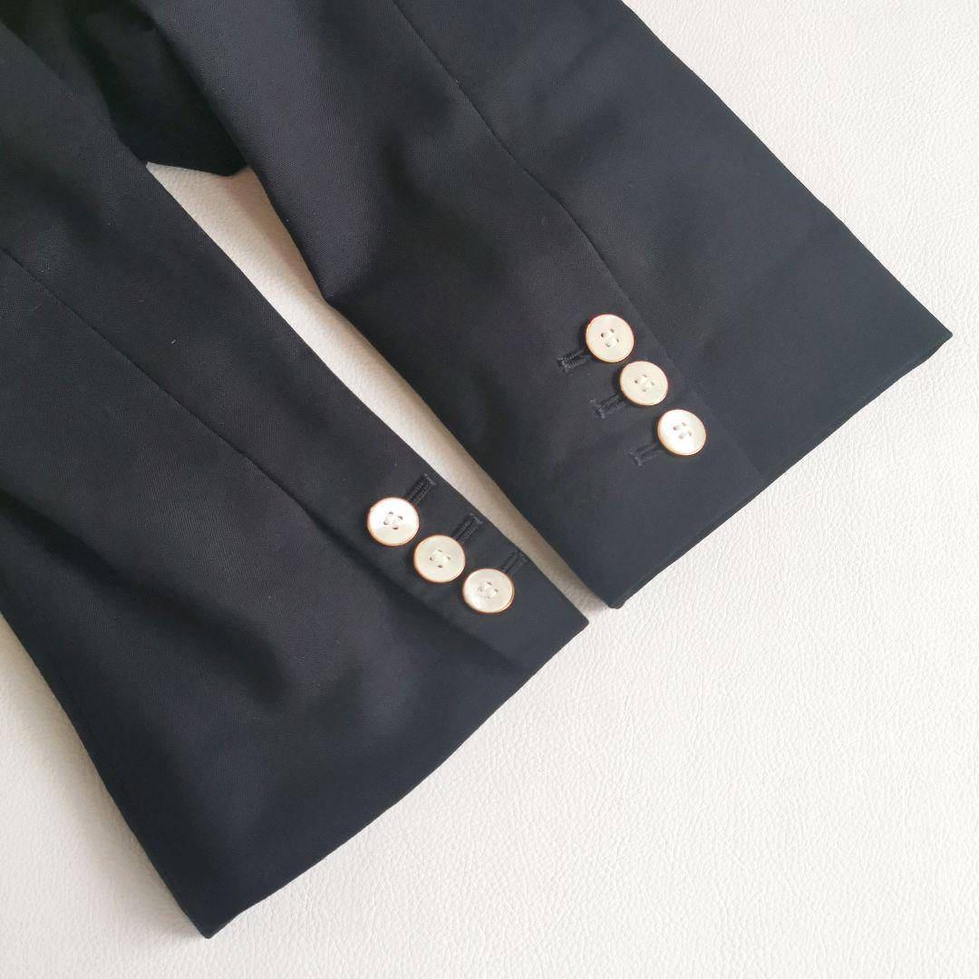 【美品✨】イエナ ウールダブルブレストジャケット 紺ブレ シェルボタン