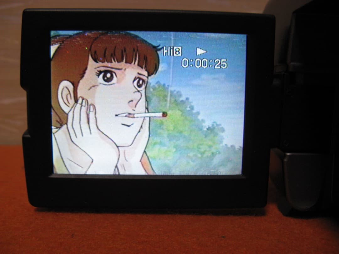 動作OK❗️☆SONYの液晶Hi8/8ミリビデオカメラ・CCD-TRV90