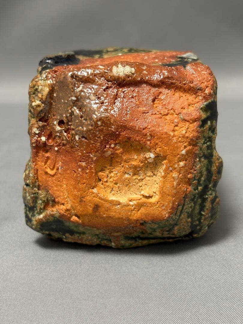 金本卓也　織部ぐい呑